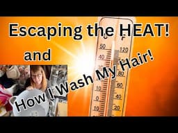 Washing my Hair in the Van for the First Time! | Full Time Van Life