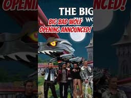 The Big Bad Wolf OPENS May! Busch Gardens Williamsburg UPDATE! #themepark #rollercoaster