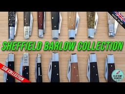 Sheffield Made Barlow Pocket Knife Sub Collection