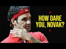 Djokovic Broke Federer’s Heart… Roger’s Response? BRUTAL