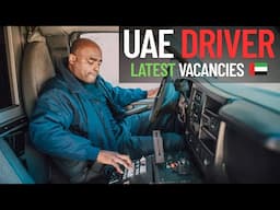 UAE Driver Job Vacancy 2025 |  Driver Job Vacancy in Dubai 2025
