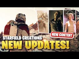 HUGE Updates to Starfield Creations! | Crater 87, The Veil & Venera