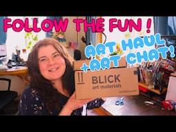 Art Haul! Tons of Super Fun New Art Supplies!