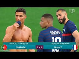 The Day Cristiano Ronaldo Showed Mbappé & Benzema Who Is The Boss