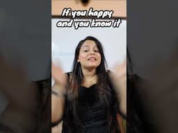 If you're happy and you know it #shorts #nurserysong #babysong #manjumam