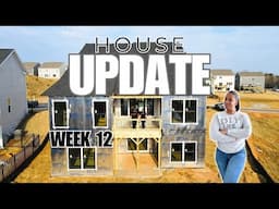 MORE HOUSE UPDATES! | Week 12 Ivy Floorplan by Fischer Homes | 2025 House to Home Update