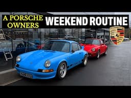 A Porsche Owners Weekend Routine | Classic Porsche Cars & Coffee | Air Cooled Inspection