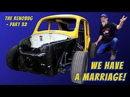 Renobug - Finally mounting the 59 Renault body! But there are problems...