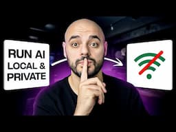 How to run your PERSONAL AI Offline (do whatever you want)