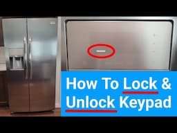 Frigidaire Gallery Refrigerator – How To Lock & Unlock Control Keypad