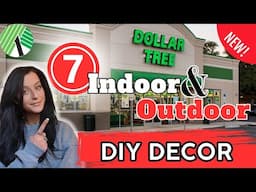 *NEW* DIY Dollar Tree Indoor/Outdoor Decor