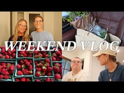 Weekend Vlog: Farmers Market, Family comes to visit, Q&A with Danny, Date night!