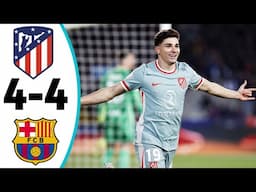 Atletico Madrid vs Barcelona 4-4 | Extended Highlights and Goals- 2025 HD