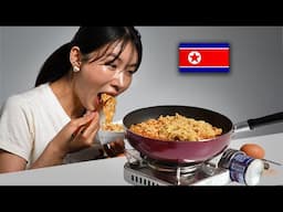 North Korean Girl tries Korean Ramyun for the First Time