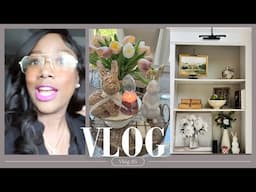 HANGING WALLPAPER | SPRING DECORATING 2025  I  Felicia Marie