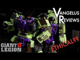 Mecha Invasion GLA-01 Loader & GLA-02 Mixer - Vangelus Review 464-A