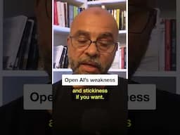 OpenAI's Weakness | MOONSHOTS