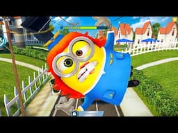 Airline Bob minion Visits secret areas in Omniscience room - Minion rush game