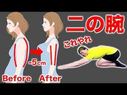 【30日でわき肉からごっそり二の腕痩せ！骨格ストレート女子専用】ノースリーブ余裕！腕立て伏せはもう古い！