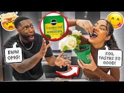 CAUGHT Eating DIRT To See My Fiance's Reaction! *HILARIOUS*