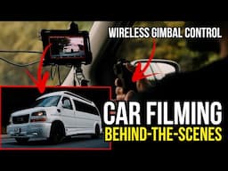 Car Video Shoot - Behind the Scenes : How to film cars #sonyfx3 #tilta #dji #carvideo #bts