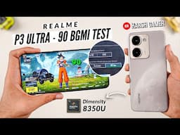 Realme P3 Ultra - 90 FPS BGMI Test, Heating & Battery Test | Honest Review 🔥