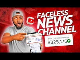 How to Create Viral FACELESS News Videos that Makes Over $500 Daily Using AI