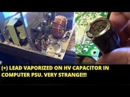 This was really odd - Bulk capacitor failure in computer power supply