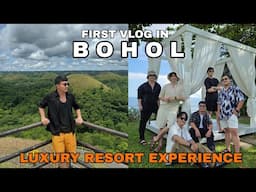 FIRST VLOG IN BOHOL: Luxury Hotel Experience & City Tour
