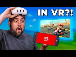 Playing Nintendo Switch 2 on Quest 3… IN VR!?
