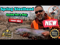 Spring Steelhead - Playing Guide for a day #steelhead