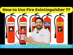 How to Use ABC Fire Extinguisher Cylinder in Hindi | Fire Safety Training | PASS Method Explained