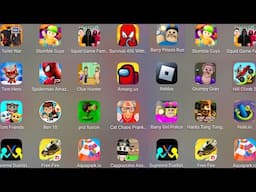 Roblox,Aquapark.io,PVZ 1 Fusion,Hantu Tung Tung Sahur,Hole.io,Police Girl Prison,Stumble Guys.......