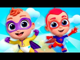Superhero Team Song | Nursery Rhymes & Kids Songs | Tinytots