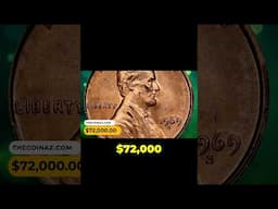 This 1969 Lincoln Penny Sold for $72,000 — Check Your Coins NOW! #numismatics #coin #shorts