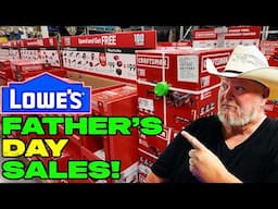 Huge Father's Day BOGO Sales at Lowe's