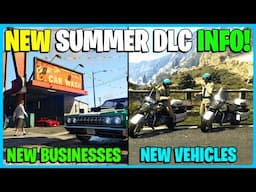 NEW GTA ONLINE SUMMER DLC MONEY FRONTS! New Vehicles, Businesses & MORE!