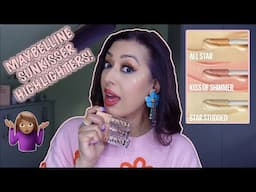 REVIEW: NEW Maybelline SUNKISSER Highlighters ✨
