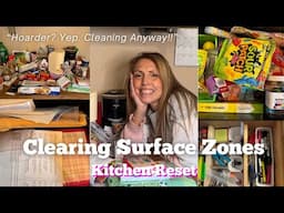 Kitchen Counter Reset: Clearing the Surface Zone & Decluttering Drawers!