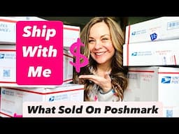 Ship With Me What Sold Fast Online For Huge Profits Poshmark Reseller Sales