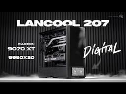 Zero RGB Liquid Cooled Dark Mode PC Build - 9950X3D & 9070 XT