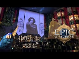 Harry Potter Battle at the Ministry at Universal Epic Universe - Orlando, Florida
