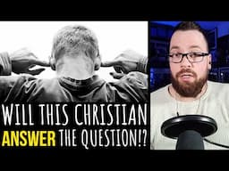 Christian Tries To AVOID The Question - The Magic Skeptic Show