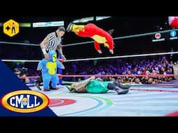 CMLL | Kemalito y Kemonito derrotan a Tengu y Duende Blanco