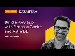 Build a RAG app with Firebase Genkit and Astra DB