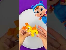 Build a Clay Bingo Puppy 🐶 to Play in the Mud! #diy #shorts