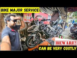 THIS IS HOW SERVICE CENTRES SCAM YOU FOR MONEY | Bike Maintenance Reality Check- Ninja Major Service