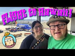 Our Flight to Hawaii - Layover in the Worst Airport in the Country - Amazing Hawaiian Dinner