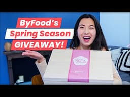 UNBOXING byFood’s Cherry Blossom Season Giveaway 🌸🌸