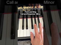 Point and Sing - Call and Response, Minor #piano #music